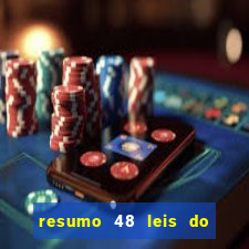 resumo 48 leis do poder pdf